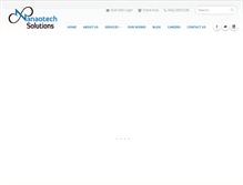 Tablet Screenshot of nanaotech.com